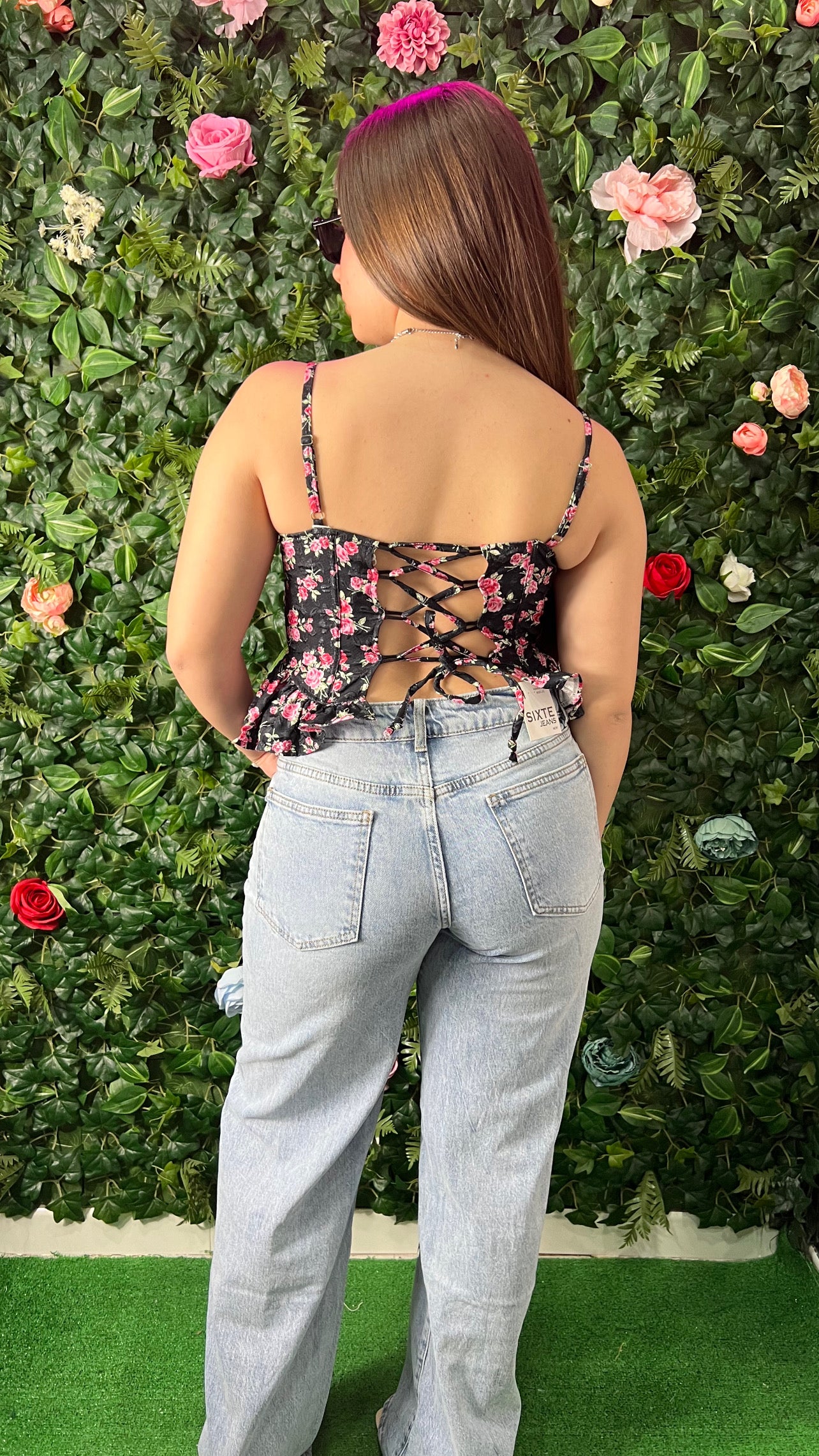 corpetto fiori