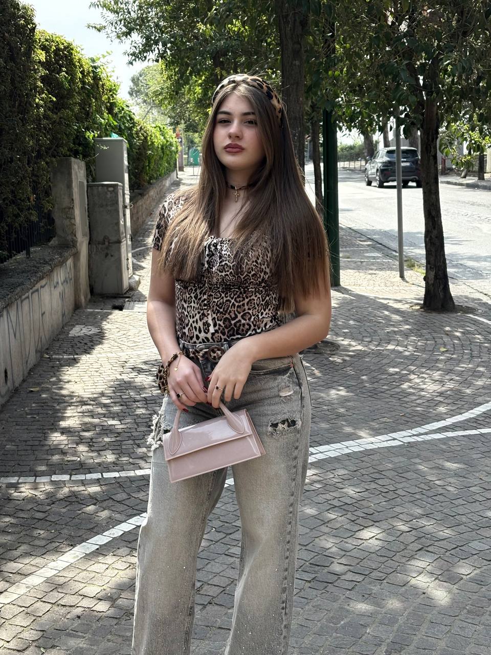 JEANS DIAMOND ANIMALIER 2.0
