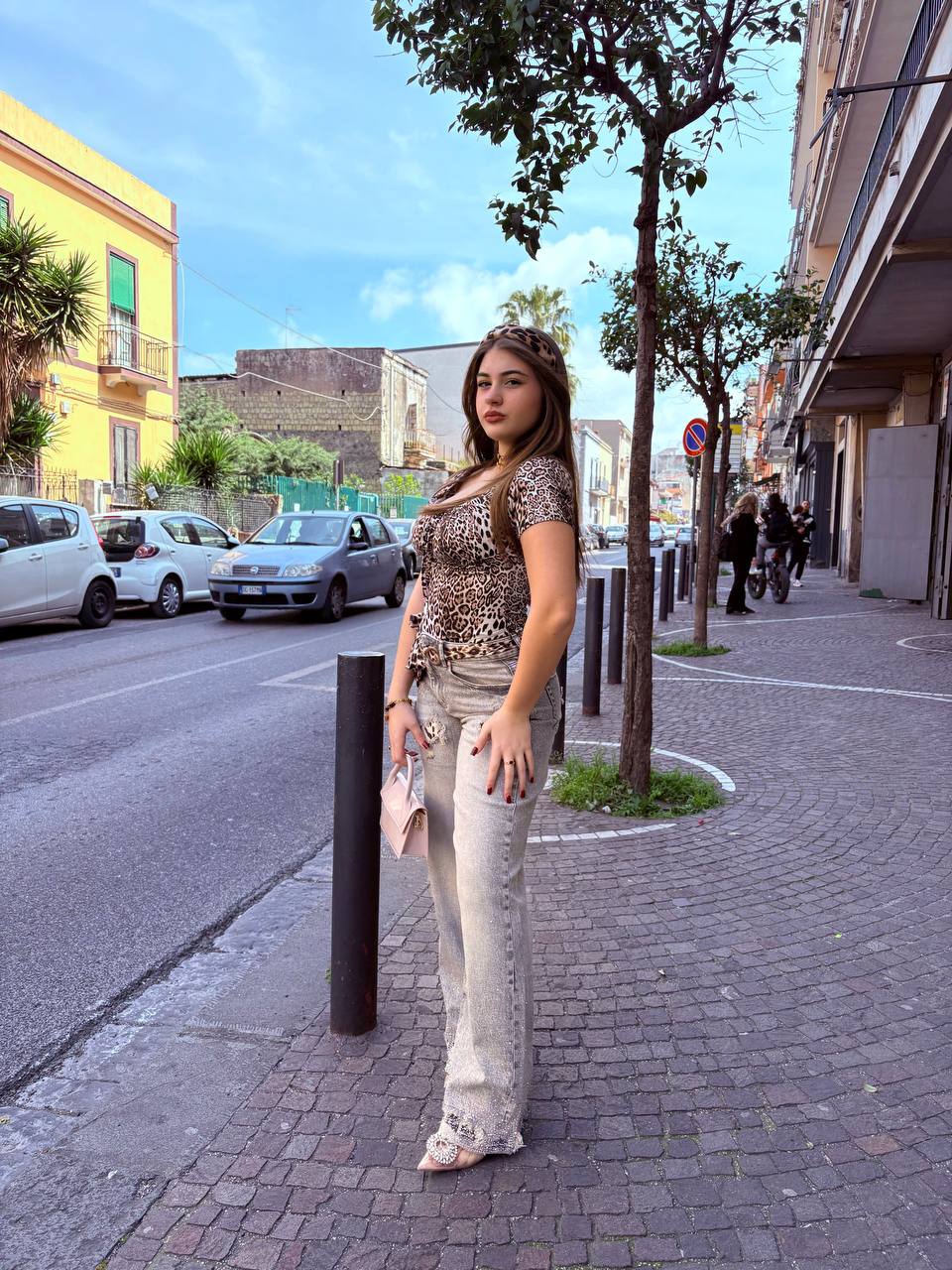 JEANS DIAMOND ANIMALIER 2.0